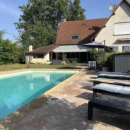 Le Pre De La Mare - Maison Familiale Avec Piscine Roeze-sur-Sarthe